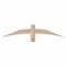 Ekena Millwork Bellingham Smooth Timber Gable Bracket, Douglas Fir, 48"W x 10"H x 1 1/2"D x 3 1/2"F, 5/12 Pitch GBW048X10X0204BEL00SDF - alternate 1